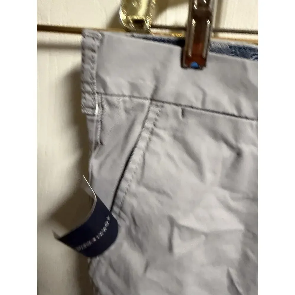 Tommy Hilfiger Mens Pants Size 38x34 Gray Tailored Fit Mid-Rise Pockets